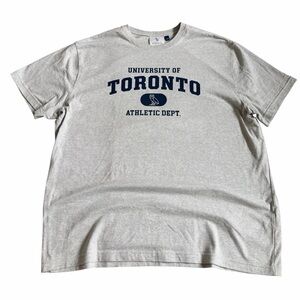 Octobers Very Own x University Of Toronto T Shirt Mens Sz 2XL Grey Drake OVO EUC